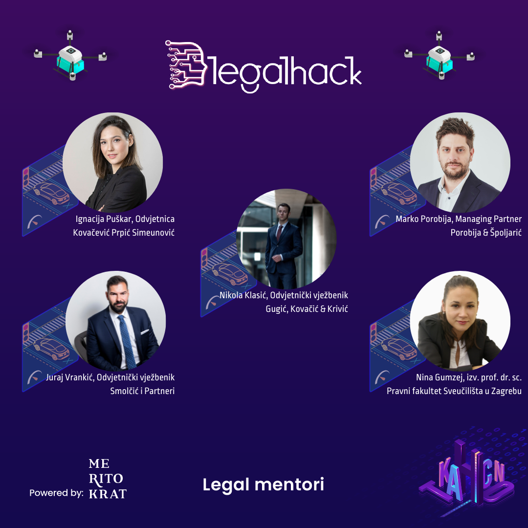 Legal mentori na LegalHacku 2022.